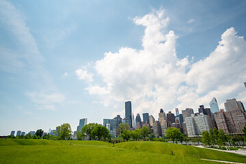 Image showing view to Manhattan New York from Roosevelt Island