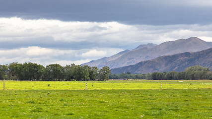 Image showing Landscape scenery in south New Zealand