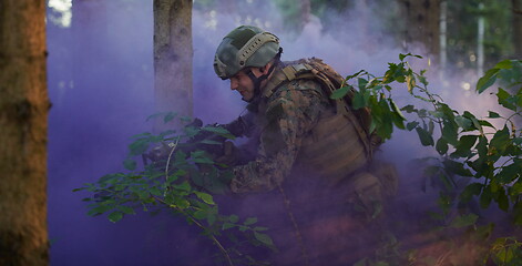 Image showing soldier in action