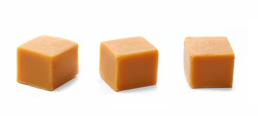 Image showing various caramel candies