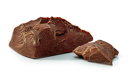 Image showing dark chocolate pieces