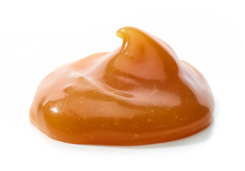 Image showing melted caramel drop