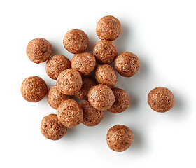 Image showing breakfast cereal balls