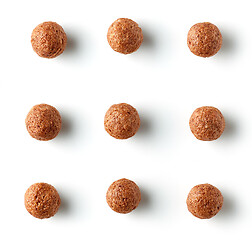 Image showing breakfast cereal balls