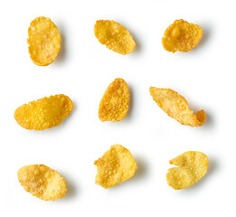 Image showing corn flakes macro