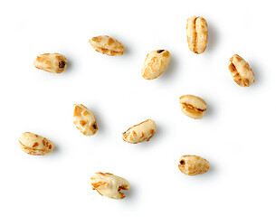 Image showing breakfast cereal honey grains