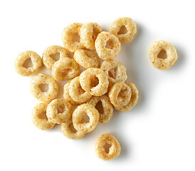 Image showing breakfast cereal rings