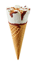 Image showing ice cream isolated on white