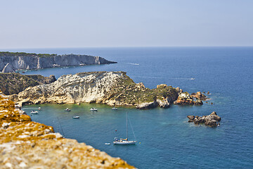 Image showing View of the Tremiti Islands.