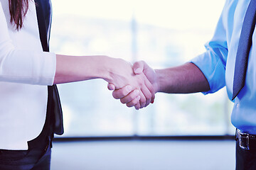 Image showing business people group in a meeting at office