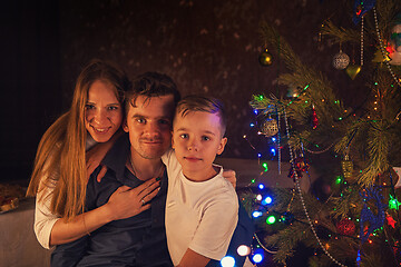 Image showing Family new year