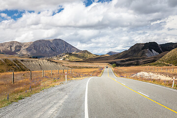 Image showing Landscape scenery in south New Zealand