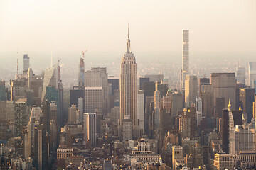 Image showing Manhattan New York with Empire State Building