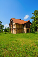 Image showing Abandoned rural house