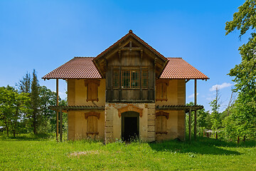 Image showing Abandoned rural house