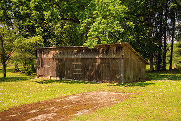 Image showing Shed for firewood