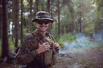 Image showing soldier portrait