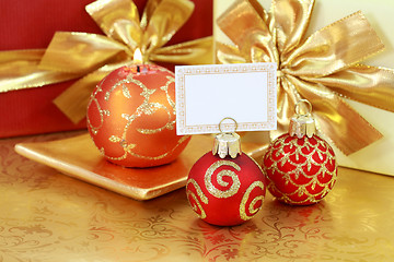 Image showing Golden Christmas