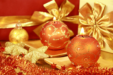 Image showing Golden Christmas