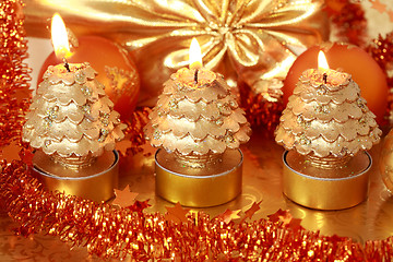 Image showing Golden Christmas