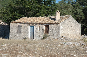 Image showing Old greece house