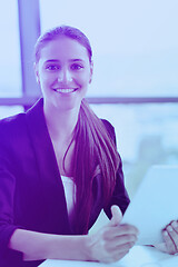 Image showing business woman at  office