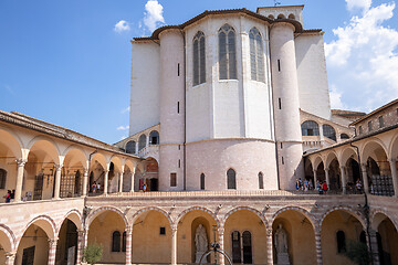 Image showing church of Assisi in Italy