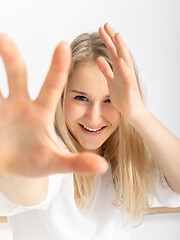 Image showing female dancer in action