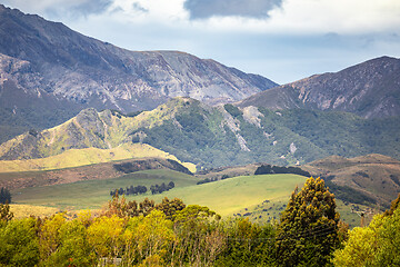 Image showing mountain view in New Zealand