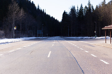 Image showing Border crossing point Landl /Tyrol 