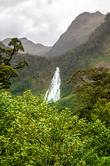 Image showing Fiordland National Park New Zealand