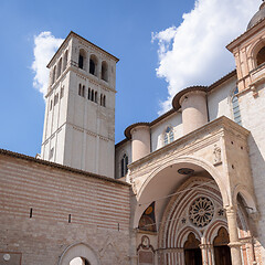 Image showing church of Assisi in Italy