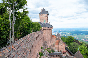 Image showing Haut-Koenigsbourg in France