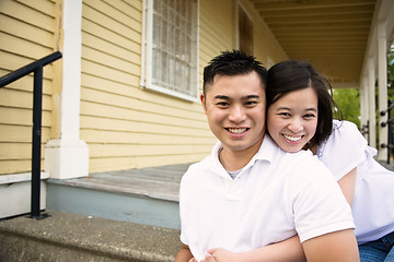 Image showing Happy asian couple