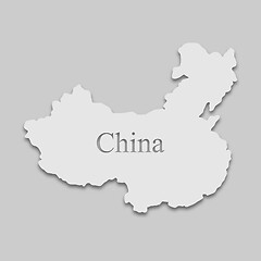 Image showing map China