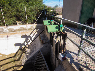 Image showing Sluice gate motors