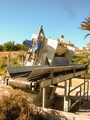 Image showing aquaduct cleaning machine