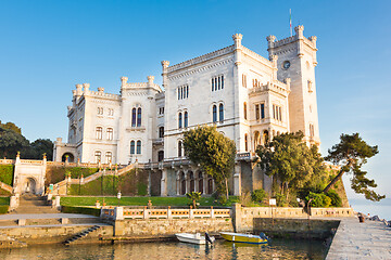 Image showing Miramare Castle, Trieste, Italy, Europe.