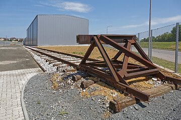 Image showing Railroad Warehouse