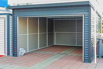 Image showing Open Garage Shed