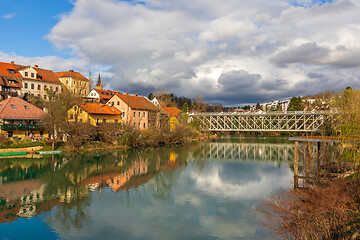 Image showing Krka Bridge Novo Mesto