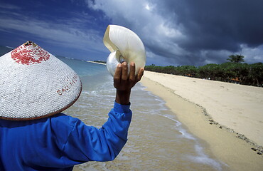 Image showing ASIA INDONESIA BALI KUTA BEACH