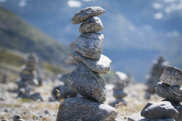 Image showing Rock Pile on the Mountain