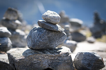 Image showing Rock Pile on the Mountain