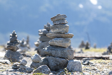 Image showing Rock Pile on the Mountain