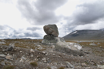 Image showing Rock Formation on the Mountain