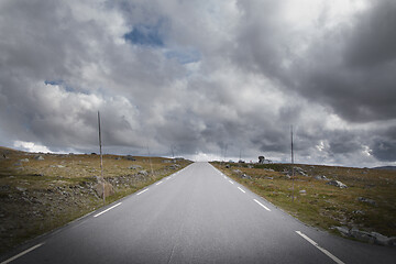 Image showing Mountain Road