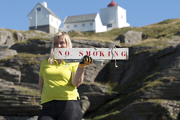 Image showing Erkna Lighthouse