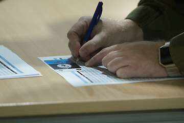 Image showing Signing Documents