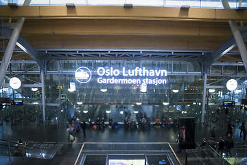 Image showing Oslo Airport Gardermoen